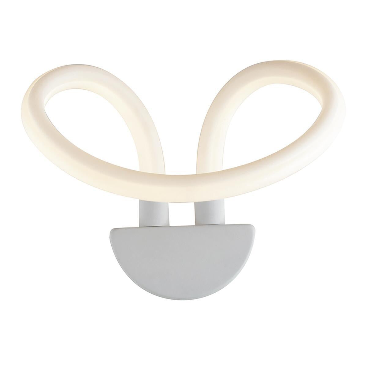 Applique LED forma tubo in metallo bianco con diffusore in acrilico opaco 20W 2900LM luce natura 4000°k HEAVEN Applique LED forma tubo in metallo bianco con diffusore in acrilico opaco 20W 2900LM luce natura 4000°k HEAVEN